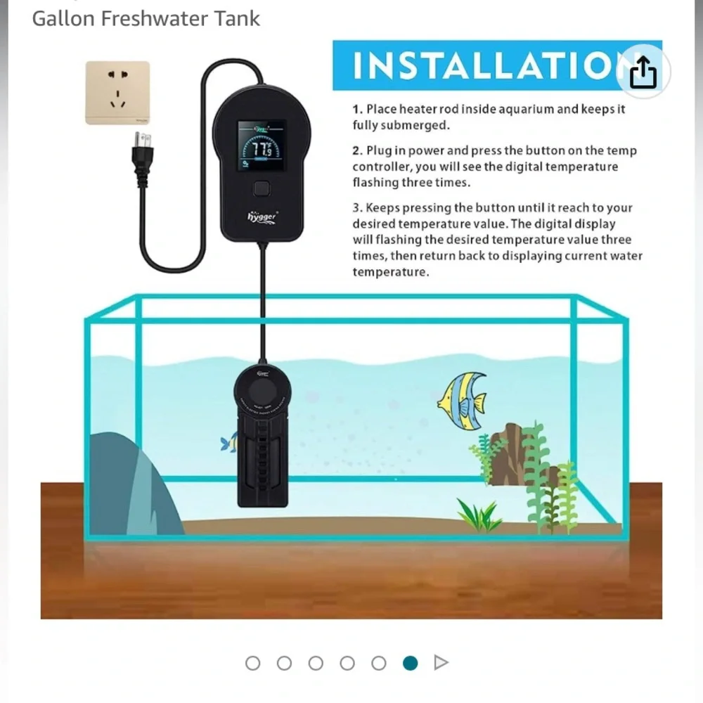 Hygger aquarium heater